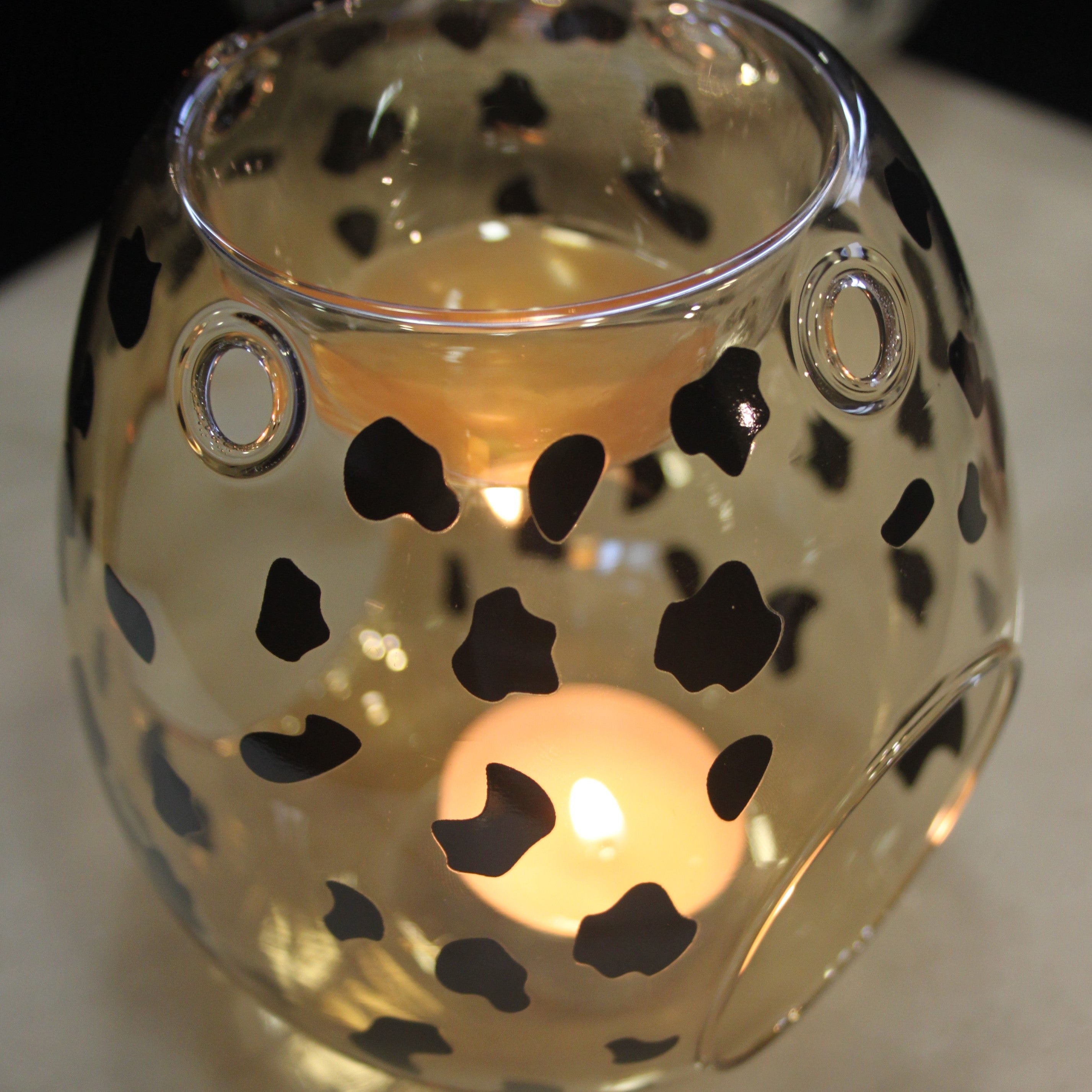 Glass Wax Burner - Cheetah